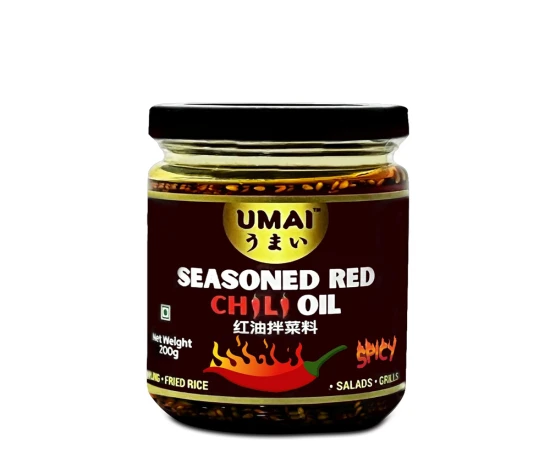 UMAI Seasoned Red Chilli Oil 200g